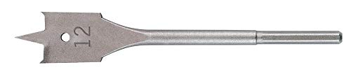 kwb Profesjonalne wiertło płaskie 12,0 mm 512412 (1/4" trzpień, 2 gwintowniki wstępne, bardzo ostre) - obrazek 1