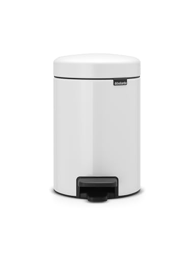 Brabantia NewIcon Kosz na Pedały 3 L Biały 112126 Brabantia NewIcon Kosz na Pedały 3 L Biały 112126