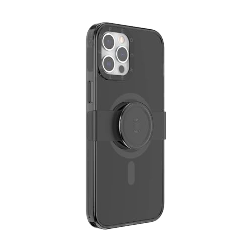 PopSockets Phone Case for MagSafe Black iPhone 12 Pro - obrazek 1