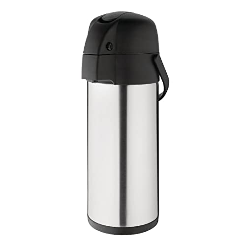 Olympia Dźwignia działania Airpot 438 x 150 mm 4 l zaparzacz do herbaty ze stali nierdzewnej - obrazek 1