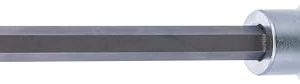 BGS 4330 Nasadka do bitów długość 140 mm 12,5 (1/2″) gniazdo wielokątne (do XZN) M5 BGS 4330 Nasadka do bitów długość 140 mm 12,5 (1/2″) gniazdo wielokątne (do XZN) M5