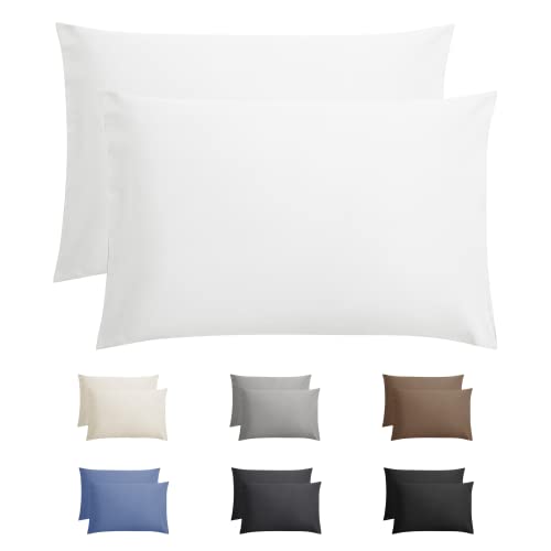 Sleeptime poszewka na poduszkę 60 x 70 biała zestaw 2 szt. 100% bawełna z hotelem - obrazek 1