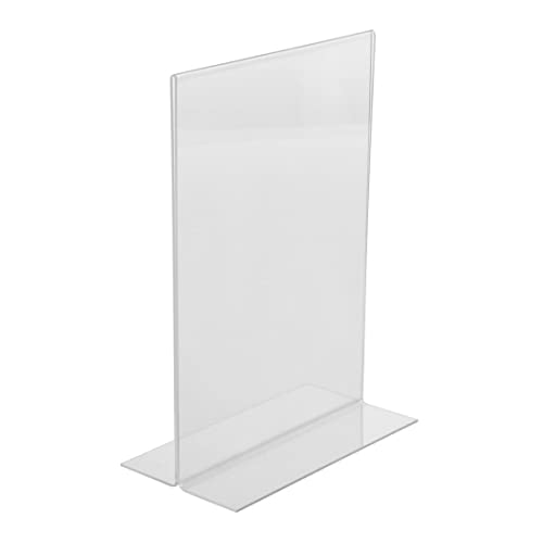 stojak na menu pionowy A4 ulotki tablica restauracja komercyjne 305 x 210 100 mm - obrazek 1