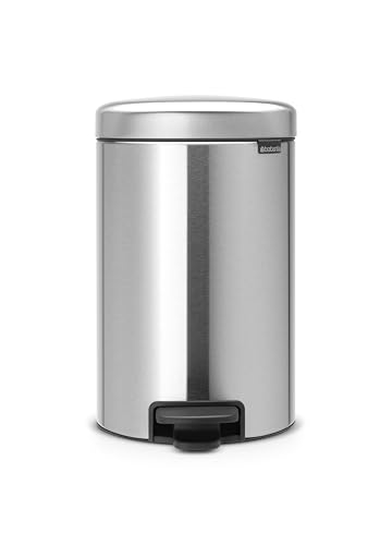 Brabantia Kosz Pedałowy NewIcon 12L Stal Matowa Brabantia Kosz Pedałowy NewIcon 12L Stal Matowa