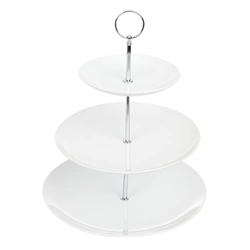 Olympia 3 poziomy popopołudniowa herbata ciasto stojak na ślub i przyjęcie 152 x 229 70 mm - obrazek 1