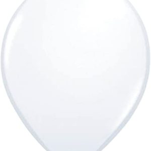 Folat Balony białe metaliczne 30 cm 50 sztuk Folat Balony białe metaliczne 30 cm 50 sztuk