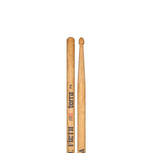 Vic Firth Pałki perkusyjne z serii American Classic® Terra Series 7AT Hickory Końcówka do drewna Vic Firth Pałki perkusyjne z serii American Classic® Terra Series 7AT Hickory Końcówka do drewna