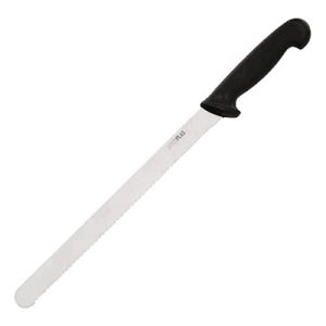 Hygiplas Krajalnica ząbkowana czarna 30 cm Hygiplas Krajalnica ząbkowana czarna 30 cm