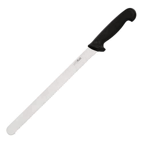 Hygiplas Krajalnica ząbkowana czarna 30 cm - obrazek 1