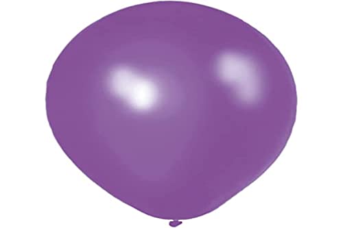 Folat 08179 Balony w kolorze fioletowym 30 cm 10 sztuk, liliowe - obrazek 1