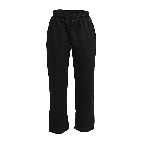 Whites Chefs Clothing Odzież A582 S spodnie, poliester bawełna, rozmiar S, czarne