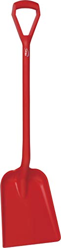 Vikan łopatka chwytowa 56254 D, czerwona, długość 1040 mm, szerokość 271 wysokość 120 mm