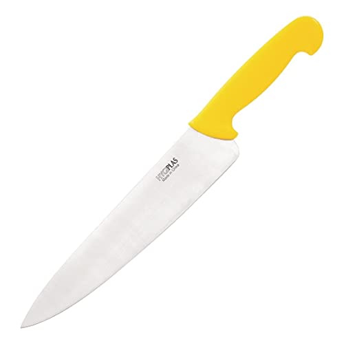 Hygiplas C816 nóż do kucharza, 25 cm, żółty