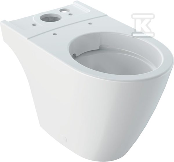 Miska stojąca WC iCon do spłuczki nasadzanej, lejowa, ukryte mocowania, Rimfree 200460000