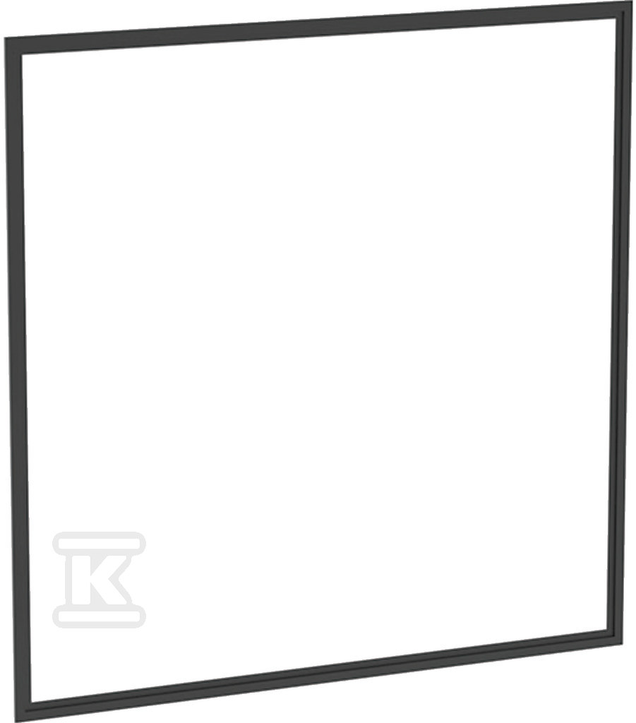 Ramka ozdobna do szafki z lustrem ONE montaż podtynkowy: Czarny mat B=90cm 505.843.00.3 - obrazek 1