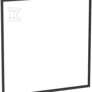 Ramka ozdobna do szafki z lustrem ONE montaż podtynkowy: Czarny mat B=120cm 505.845.00.3 Ramka ozdobna do szafki z lustrem ONE montaż podtynkowy: Czarny mat B=120cm 505.845.00.3