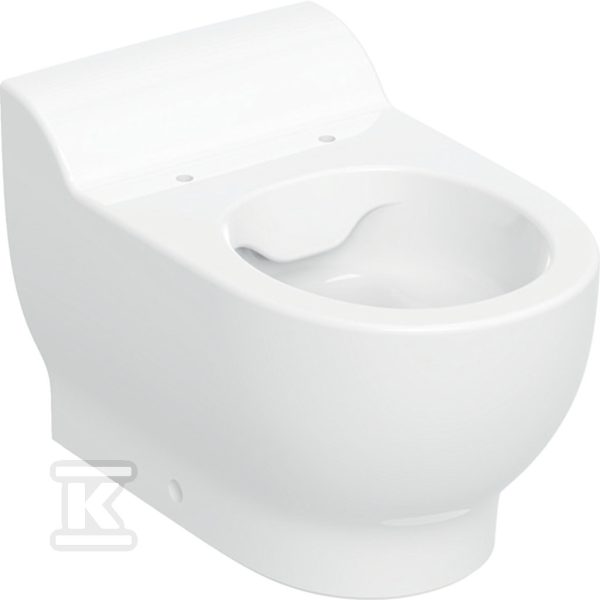 Miska stojąca WC dla dzieci Bambini lejowa Rimfree do deski sedesowej 502.966.00.1