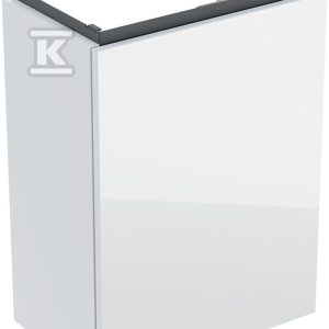 Szafka pod umywalkę kompaktową Acanto B40 z jednymi drzwiami szkło biała 503.001.01.2 Szafka pod umywalkę kompaktową Acanto B40 z jednymi drzwiami szkło biała 503.001.01.2