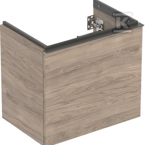 Szafka pod umywalkę Acanto B60 z szufladą i szufladą wewnętrzną krótka orzech włoski hickory 503.008.JR.1 Szafka pod umywalkę Acanto B60 z szufladą i szufladą wewnętrzną krótka orzech włoski hickory 503.008.JR.1