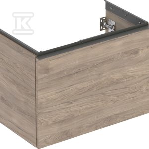 Szafka pod umywalkę Acanto B75 z szufladą i szufladą wewnętrzną krótka orzech włoski hickory 503.009.JR.1 Szafka pod umywalkę Acanto B75 z szufladą i szufladą wewnętrzną krótka orzech włoski hickory 503.009.JR.1