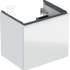 Szafka pod umywalkę Acanto B60 z szufladą i szufladą wewnętrzną szkło biała 503.003.01.2 Szafka pod umywalkę Acanto B60 z szufladą i szufladą wewnętrzną szkło biała 503.003.01.2