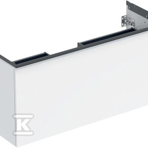 Szafka pod umywalkę Acanto B120 z szufladą i szufladą wewnętrzną biała 503.006.01.1 Szafka pod umywalkę Acanto B120 z szufladą i szufladą wewnętrzną biała 503.006.01.1