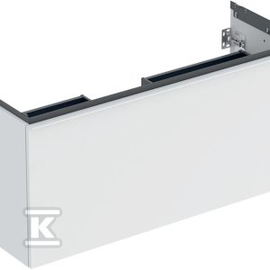 Szafka pod umywalkę Acanto B120 z szufladą i szufladą wewnętrzną biała mat 503.006.01.3 Szafka pod umywalkę Acanto B120 z szufladą i szufladą wewnętrzną biała mat 503.006.01.3