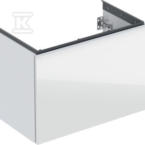 Szafka pod umywalkę Acanto B75 z szufladą i szufladą wewnętrzną krótka szkło biała 503.009.01.2 Szafka pod umywalkę Acanto B75 z szufladą i szufladą wewnętrzną krótka szkło biała 503.009.01.2