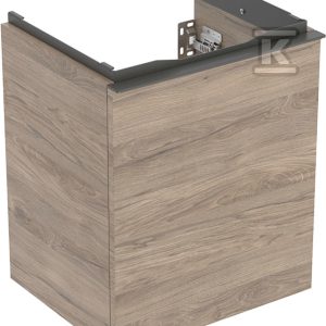 Szafka pod umywalkę kompaktową Acanto B45 z szufladą orzech włoski hickory 503.002.JR.1 Szafka pod umywalkę kompaktową Acanto B45 z szufladą orzech włoski hickory 503.002.JR.1