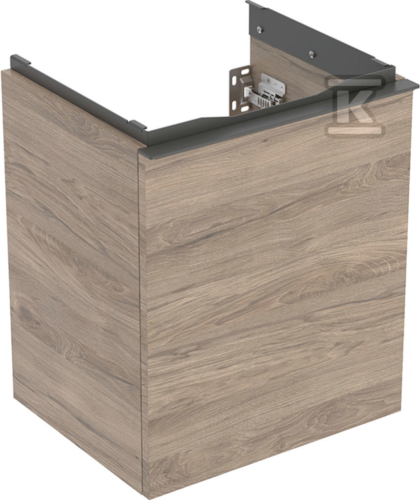 Szafka pod umywalkę kompaktową Acanto B45 z szufladą orzech włoski hickory 503.002.JR.1 - obrazek 1