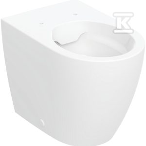 Miska stojąca iCon ukryte mocowania przylegająca do ściany Rimfree 56cm 502.382.00.1