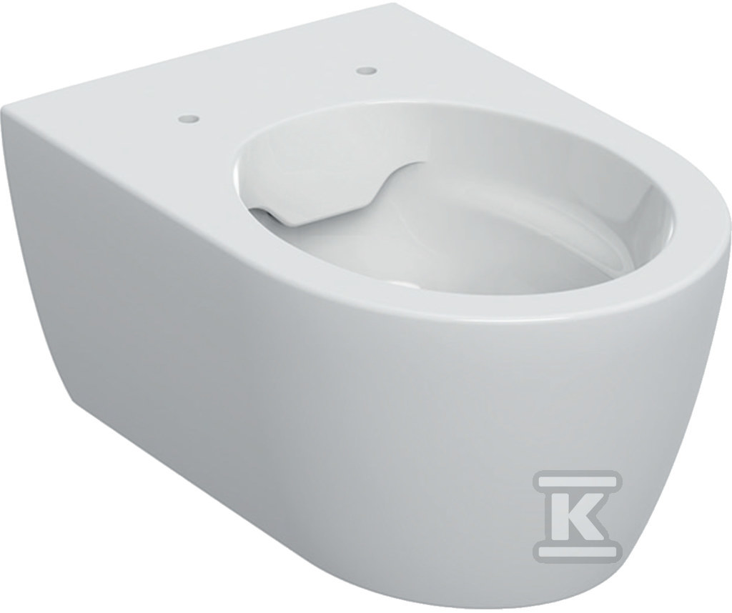 Miska wisząca WC lejowa iCon ukryte mocowania Rimfree 53 cm 501.661.00.1 - obrazek 1