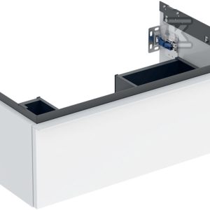 Szafka pod umywalkę iCon z jedną szufladą 74 cm x 24 7 cm x 47 6 cm biały / lakierowany na wysoki połysk biały / matowy 502.311.01.1 Szafka pod umywalkę iCon z jedną szufladą 74 cm x 24 7 cm x 47 6 cm biały / lakierowany na wysoki połysk biały / matowy 502.311.01.1