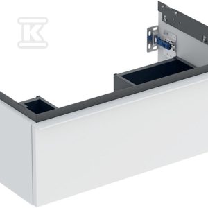 Szafka pod umywalkę iCon z jedną szufladą 74 cm x 24 7 cm x 47 6 cm biały / lakierowany matowy biały / matowy 502.311.01.3 Szafka pod umywalkę iCon z jedną szufladą 74 cm x 24 7 cm x 47 6 cm biały / lakierowany matowy biały / matowy 502.311.01.3