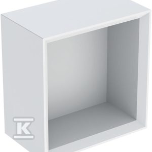 Szafka iCon kwadratowa 22 5 cm x 23 3 cm x 13 2 cm Biały / Lakierowany matowy 502.321.01.3