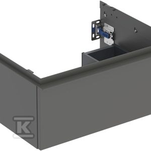 Szafka pod umywalkę iCon z jedną szufladą 59 2 cm x 24 7 cm x 47 6 cm lava / lakierowany matowy lava / matowy 502.310.JK.1 Szafka pod umywalkę iCon z jedną szufladą 59 2 cm x 24 7 cm x 47 6 cm lava / lakierowany matowy lava / matowy 502.310.JK.1