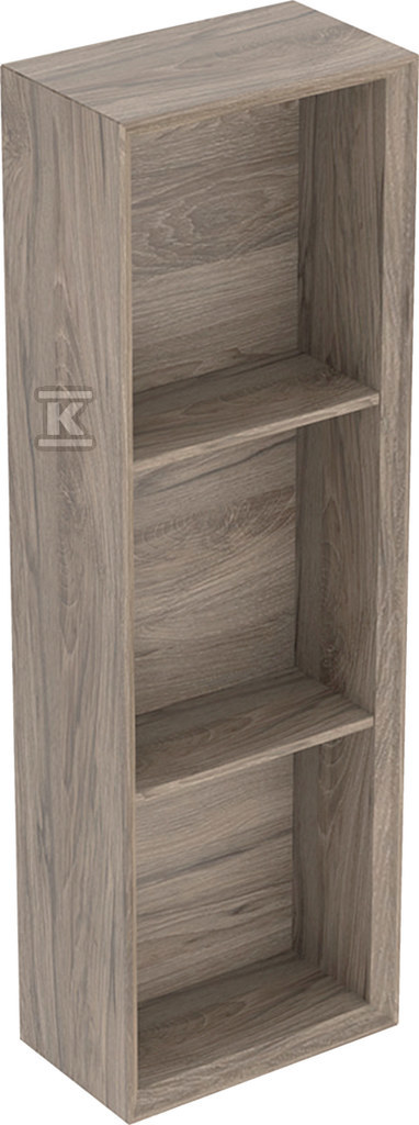 Regał iCon prostokątny: 22.5 cm x 70 cm x 13.2 cm Orzech włoski hickory / Melamina struktura drewna 502.320.JR.1 - obrazek 1