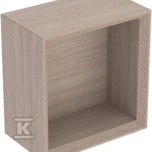 Szafka iCon kwadratowa 22 5 cm x 23 3 cm x 13 2 cm Dąb / Melamina struktura drewna 502.321.JH.1