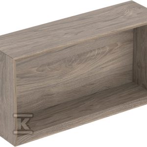 Szafka iCon prostokątna 45 cm x 23 3 cm x 13 2 cm Orzech włoski hickory / Melamina struktura drewna 502.322.JR.1 Szafka iCon prostokątna 45 cm x 23 3 cm x 13 2 cm Orzech włoski hickory / Melamina struktura drewna 502.322.JR.1