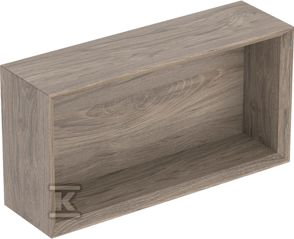 Szafka iCon prostokątna 45 cm x 23 3 cm x 13 2 cm Orzech włoski hickory / Melamina struktura drewna 502.322.JR.1 - obrazek 1