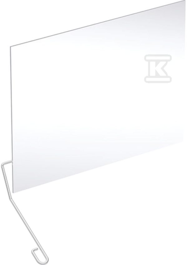 Lehnen Funktion lustro odchylane lewe B60cm, H45cm, T5cm, stal nierdzewna matowa L31201200