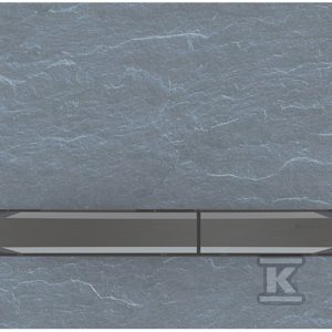 Przycisk uruchamiający Geberit Sigma50, przedni, łupek Mustang, przyciski: czarny chrom, prostokątny 115.671.JM.2 Przycisk uruchamiający Geberit Sigma50, przedni, łupek Mustang, przyciski: czarny chrom, prostokątny 115.671.JM.2