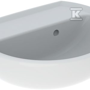 Rekord umywalka kompaktowa, B45cm, H17cm, T37cm, bez otworu na baterię, z asymetrycznym przelewem K91045000 Rekord umywalka kompaktowa, B45cm, H17cm, T37cm, bez otworu na baterię, z asymetrycznym przelewem K91045000