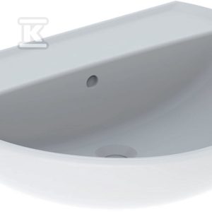 Rekord umywalka B65cm, H19cm, T49cm, bez otworu na baterię, z przelewem K91065000 Rekord umywalka B65cm, H19cm, T49cm, bez otworu na baterię, z przelewem K91065000