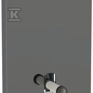 Moduł sanitarny Monolith do WC stojącego, H114, lava, boki czarne 131.033.JK.5
