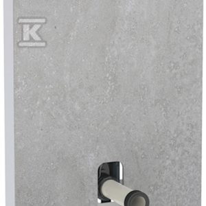 Moduł sanitarny Monolith do WC stojącego, H114, imitacja betonu 131.033.JV.5