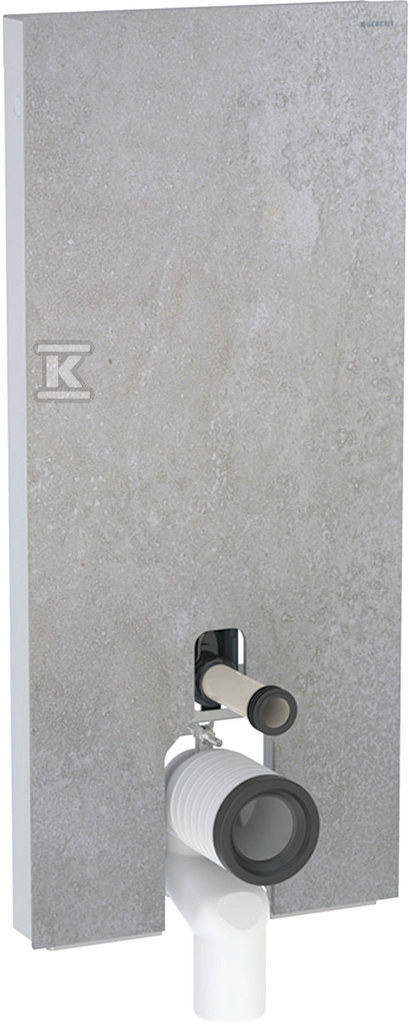 Moduł sanitarny Monolith do WC stojącego, H114, imitacja betonu 131.033.JV.5 - obrazek 1