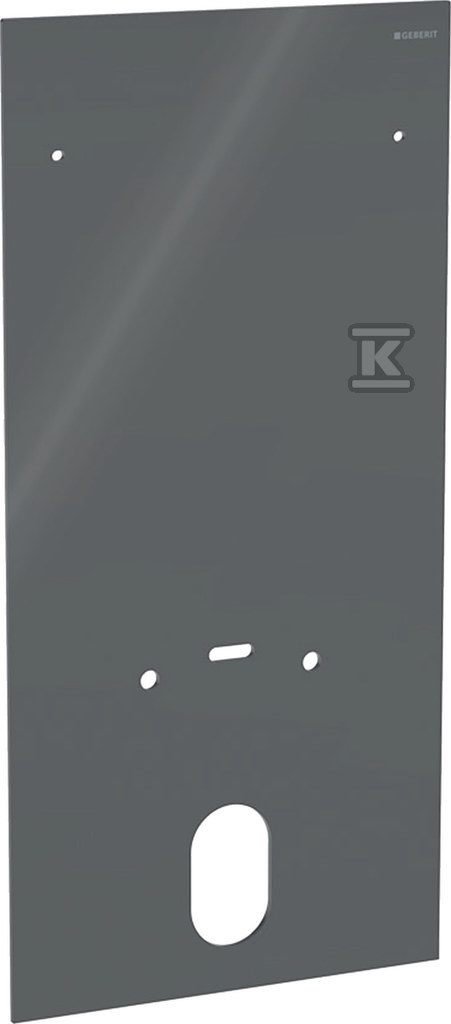 Okładzina przednia do modułu sanitarnego Geberit Monolith do bidetu, 101 cm: Lava / Szkło 242.668.JK.1 - obrazek 1