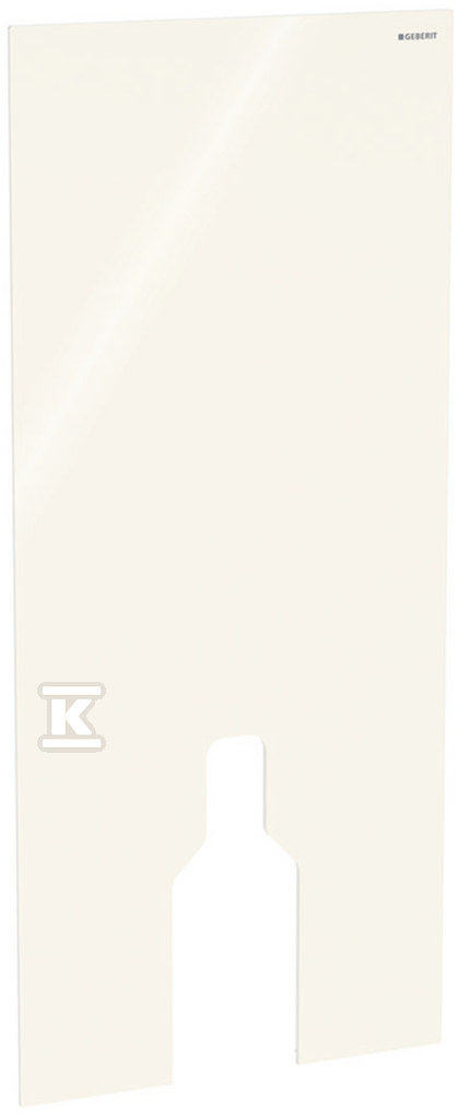 Okładzina przednia do modułu sanitarnego Geberit Monolith do stojącej miski WC, 114 cm: Piaskowo-szary / Szkło 242.667.JL.1 - obrazek 1
