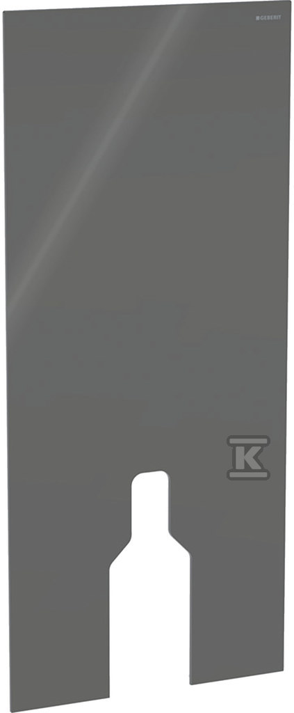 Okładzina przednia do modułu sanitarnego Geberit Monolith do stojącej miski WC, 114 cm: Lava / Szkło 242.667.JK.1 - obrazek 1